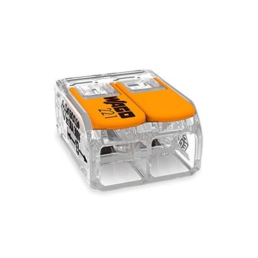 Wago 221-612 Lever-Nuts 10AWG 2 Conductor Compact Wire Connectors 10 PK.