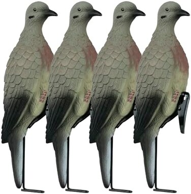 مشبك بطة محظوظة على شكل حمام مع وتد.