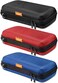 GLCON 3 Colors Hard EVA Protective Case - Portable Storage Case for Charging Cable, Power Bank, Hard Drive, Cell Phone, External Battery - Small Travel Case Mesh Inner PocketZipper Enclosure.