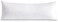Leeden Cotton Body Pillow Cover, 800 Thread Count, Ultra Soft and Breathable Body Pillowcase for Adults, Envelope Closure, 21"x 54" Long Pillow Case body pillow cover 21"x 54" White.