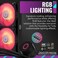 Cooler Master MasterLiquid ML240L RGB V2 Double 120mm (240mmFan All-in-One CPU Water Cooler - Black - MLW-D24M-A18PC-R2.