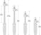 ULANZI MT-08 Mini Tripod Extendable Pole, Portable Selfie Stick 360Rotating, Tabletop Camera Tripod Handy for iPhone Huawei Samsung Google Smartphones Canon Sony DSLR Cameras, White.