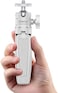 ULANZI MT-08 Mini Tripod Extendable Pole, Portable Selfie Stick 360Rotating, Tabletop Camera Tripod Handy for iPhone Huawei Samsung Google Smartphones Canon Sony DSLR Cameras, White.