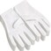 COOHORN 12Pairs White Cotton Gloves for Eczema and Dry Hands - Breathable Work Glove Liners - Moisturizing SPA Gloves - Soft Jewelry Inspection Gloves - Stretchy Fit Cotton Cloth Gloves for Most Women
