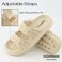 CUSHIONAIRE Women's Fame recovery cloud slide withComfort.