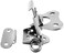 QWORK 4 Pcs Butterfly Twist Latch, Spring Loaded Toggle Latch Catch Hasp Clasp Clamp 304 Stainless Steel for Toolbox Case Chest.