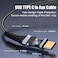 KOOPAO USB C to 3. 5mm Audio Aux Jack Cable,Headphone Stereo Cord Compatible with iPhone 15 Plus/Pro Max, Galaxy S23 S22 S21 S20, iPad Pro, Pixel 3 4 5XL 6. 6FT.