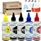 HEMAINK 5x100ml Bottles Ink and Ink Refill Tools Compatible for Canon PGI-280 CLI-281 PGI-280XXL CLI-281XXL for Pixma TS6220 TR8520 TS9520 TS6120 TR7520 TS9521C TS6320 TS702 Printer.