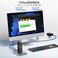 FREEGENE ACASIS NVMe M. 2 Duplicator Dual-Bay Offline Clone USB C to NVME Docking Station for M2 SSD M Key Hard Drives Enclosure (Silver（Dual Bay.