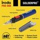 IRODA SOLDERPRO 90K Butane Soldering Iron KitMulti-Purpose 3-in-1 Heat Gun Blower, Mini Torch 25-80W Cordless Soldering Iron kitSelf-IgniteAdjustable Flame Taiwan Direct.