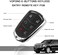 VOFONO Car Key Fob Keyless Entry Remote Fit for Cadillac Escalade 2015-2020/Cadillac Escalade ESV 2015-2020 FCC ID: HYQ2AB (315MHZ.