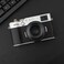 غطاء عدسة معدني فائق النحافة Haoge LH-X51B 2 في 1 مع مجموعة حلقات محول لكاميرا Fuji X100VI و Fujifilm FinePix X100V، أسود.