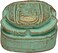 Discoveries Egyptian Imports Patina Scarab Beetle - 2".