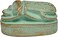 Discoveries Egyptian Imports Patina Scarab Beetle - 2".