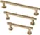 Franklin Brass Straight Bar Cabinet Pull, Champagne Bronze, 5-1/16" (128mmDrawer Handle, 10 Pack, P29618Z-CZ-B.