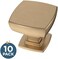 Franklin Brass P29542Z-CZ-B Parow Cabinet Knob, Champagne Bronze, 1-1/8 in (29mmDrawer Knob, 10 Pack.