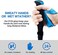 BISINNA Collapsible Trekking Hiking Poles- 2 Pack Folding Aluminum Walking Sticks with Quick Lock System 4 Season Accessories,Telescopic, Adjustable, Lightweight for Men Women blue.