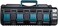 Hiesuan 18V 4-Port Charger DC18SF Replacement for Makita 14. 4V-18V Lithium Batteries BL1830 BL1840 BL1850 BL1860 BL1815 BL1430 Rapid USB Charger, Replace DC18RD DC18RE DC18RC.