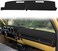 غطاء لوحة القيادة Yiz مصمم خصيصًا لسيارات شيفروليه C/K/R/V Series Suburban Blazer و GMC C/K/R/V Series Jimmy موديلات 1981-1991، غطاء لوحة القيادة من السجاد (أسود J22).