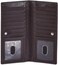 Wise Owl Accessories Wise Owl Stylish Bifold Long Slim Wallets - Real Leather RFID Handmade 2 ID Window Credit Card Holder for Men Women (Coffee, Nappa.