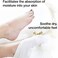 Eurow Premium Cotton Spandex Cosmetic Moisturizing Natural Therapy Socks for Dry Feet Healing and Beauty - White 2 Pairs.