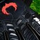 قفازات حارس المرمى الاحترافية Renegade GK Eclipse (مقاسات 7-12، 6 أنماط، مستوى 54 مم EXT Contact GripPro قفازات حارس المرمى للعب النخبة أقصى قدر من الثبات والحماية والراحة للبالغين والشباب.