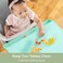 مفرش طعام للأطفال من UpwardBaby مزود بخاصية الشفط - مفارش سيليكون رمادية للأطفال الرضع والأطفال الصغار - وجبات نظيفة في المنزل أو في المطاعم - شاهد الفيديو التوضيحي.