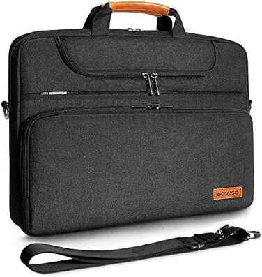 DOMISO Multi-Functional Laptop Bag Business Briefcase Messenger Shoulder Bag.