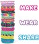 Rainbow Loom MEGA Combo Set, Features 7000Colorful Rubber Bands, 2 Step-by-Step Bracelet Instructions, Organizer Case, Great Gift for Kids 7to Promote Fine Motor Skills (Packaging May Vary.