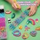 Rainbow Loom MEGA Combo Set, Features 7000Colorful Rubber Bands, 2 Step-by-Step Bracelet Instructions, Organizer Case, Great Gift for Kids 7to Promote Fine Motor Skills (Packaging May Vary.