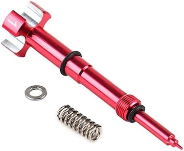 RSG Air Fuel Mixture Screw CNC Adjust Carb FCR Air Screw for KEIHIN Carburetor Four-Strokes FCR Carbs Honda Yamaha Suzuki Motorcross Motorcycle (Red.