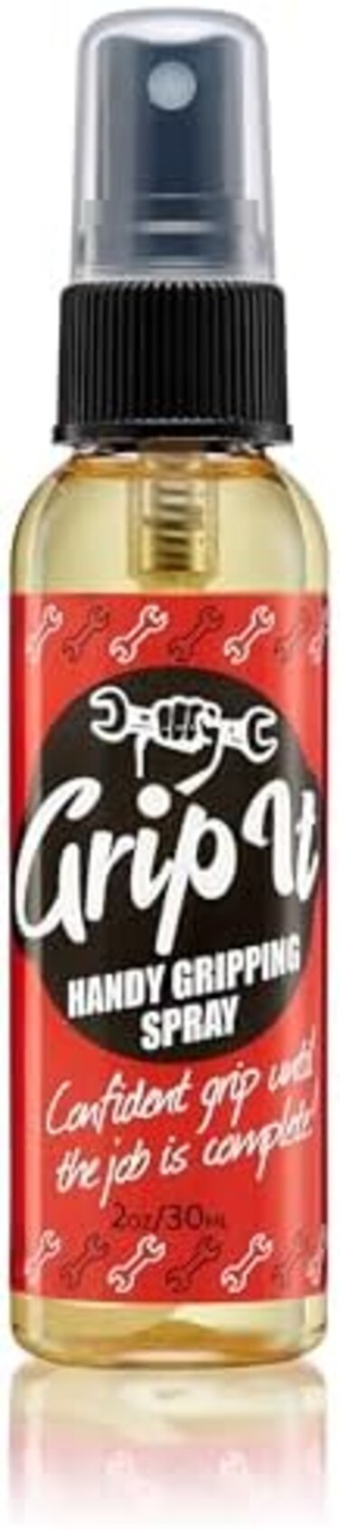 SPIN IT GRIPPING SOLUTION Grip-iT Hand Gripping Spray Better Grip for any Job, Sport or Hobby Plumbers, Mechanics, Hobbyists Gymnasts Aerial Silk Routines, Yoga Swing Natural Pine Rosin Organic Aloe T