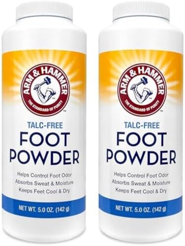 Arm &amp; Hammer ArmHammer Talc-Free Foot Powder 5. 0 OZ (Pack of 2.