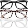 Gaoye Blue Light Blocking Glasses, Fashion Lightweight Fake Glasses Anti UV/Headache/Eyestrain Computer Gaming Glasses.