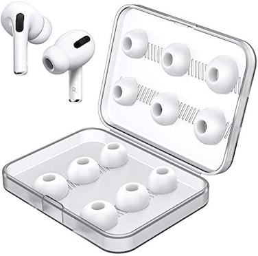 Link Dream 12 Pieces Replacement Ear Tips for AirPods Pro/AirPods Pro 2 Silicon Ear Buds Tips with Portable Storage Box (S/M/L(6 Pairs.
