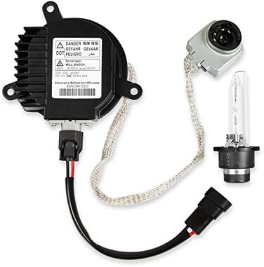 RANSOTO 28474-89904 Xenon Headlight Ballast Control Unit with Igniter and D2S Bulb Compatible With Nissan 350z 370z Altima Murano Rogue Infiniti G35 G37 Fx35 Fx45 Qx56 Qx70 Replaces 28474-8991A.