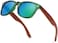 cloudfield Wood Sunglasses Polarized for Men and Women - Bamboo Wooden Sunglasses Sunnies - Fishing Driving Golf, Pc-green, GOWOOD arm half clear s temple shwood 9five fox.