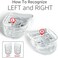 Dr.Foot Dr Foot Adjustable 5-Layer Height Increase Insoles, Silicone Heel Cushion Inserts for Men and Women, Gel Heel Lift Inserts for Leg Length Discrepancy.
