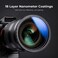 فلتر عدسة K&F Concept KF Concept 82mm Variable ND ND2-ND400 (1-9 وقفات) 18 طبقة طلاء متعددة الطبقات فلتر عدسة فائق النحافة قابل للتعديل لكثافة محايدة لعدسة الكاميرا.