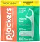 Plackers Micro Line Dental Floss Picks, Fold-Out FlipPick, Tuffloss, Easy Storage with Sure-Zip Seal, Fresh Mint Flavor, 300 Count.