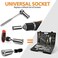 HELEMAN Super Universal Socket Tools Gifts for Men - Father's Day Gifts for Dad from Daughter Son Socket Set with Power Drill Adapter(7-19 MMCool Stuff Gadgets for Men Women Birthday Gift for Dad Husb