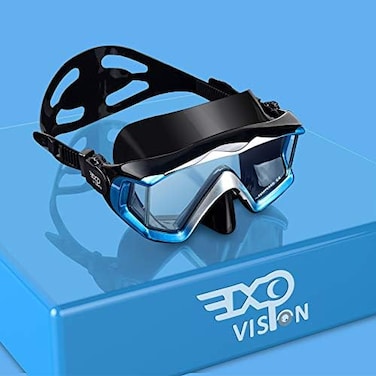 EXP VISION Schnorchelset Schnorchelausrstung fr Erwachsene، Professionelle Anti-Beschlag-Schnorchelmaske، Trockenschnorchel Tauchmaske fr Freitauchen،Schnorcheln،Schwimmen.