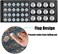 MUDOR Coin Collection Holder Album for Collectors, 240 Pockets Coin Collection Book Office Supplies.
