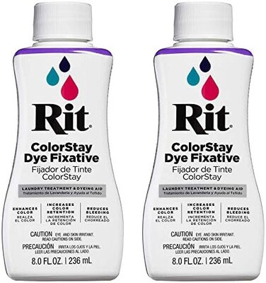 Rit Dye RIT COLORSTAY, 8 fl oz, Dye Fixative (2-Pack.