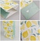 Cieovo 24 pcs Favor Bags Paper Gift Bags, Goodie Candy Bags Kraft Treat Paper Bags with Stickers for Summer Lemon Theme wedding Birthday Baby Shower Party Supplies Decoration.