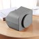 PUSU Leather 360Rotatable Remote Control Holder,Nightstand TV Remote Caddy,Office Supplies Desktop Organizer,Spinning Storage Box for Pen,Mail,Phone,DVD, Blu-Ray, Media Player, Heater Controllers.