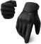 INBIKE Breathable Mesh Motorcycle Gloves Touchscreen with TPR Palm Pad Hard Knuckles.