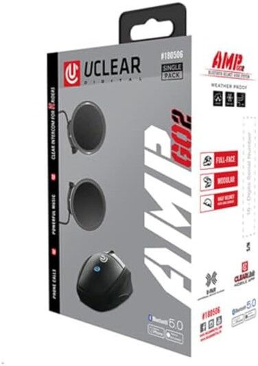 UCLEAR Digital Amp Go2 Bluetooth Communicator.