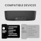 Avantree Ensemble - Wireless Headphones for TV Watching, Compatible with TVs Equipped with Optical or AUX Audio Output Ports, Comfortable Fit for Seniors, 35hrs, with Charging DockTransmitter.