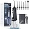INSMART Cordless Water Dental Flosser Teeth Cleaner, Professional 300ML Tank DIY Mode USB Rechargeable Dental Oral Irrigator for Home and Travel, IPX7 Waterproof 6 Modes Irrigate for Oral Care.